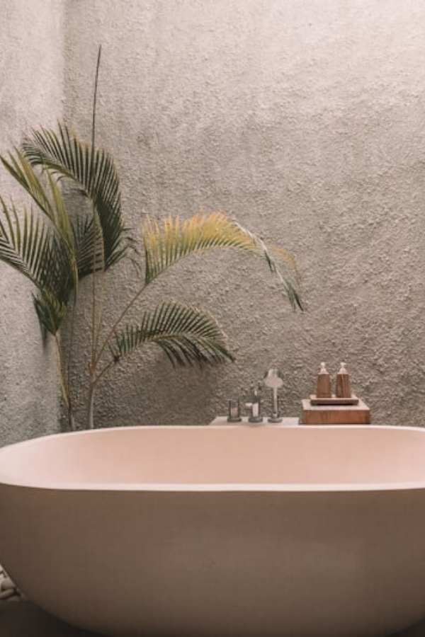 Rose Gold Rain Shower Set