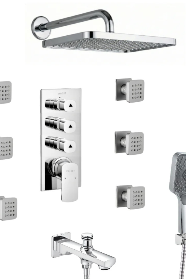 Outlet Body Jet Diverter Set 