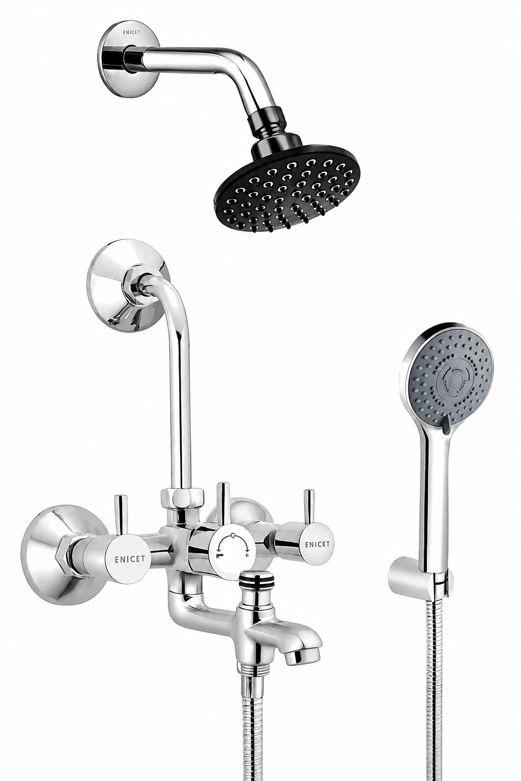 Wall Mixer with Shower